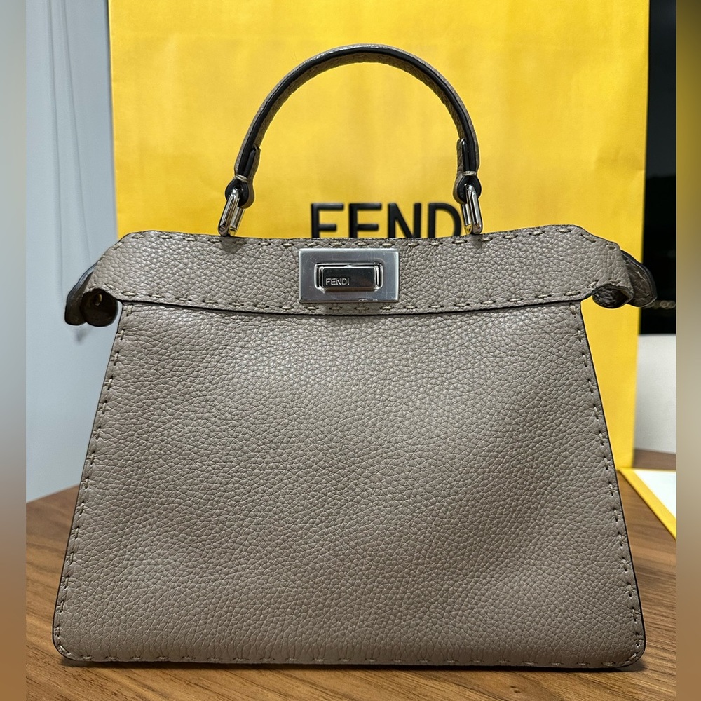 FENDI peekaboo grey